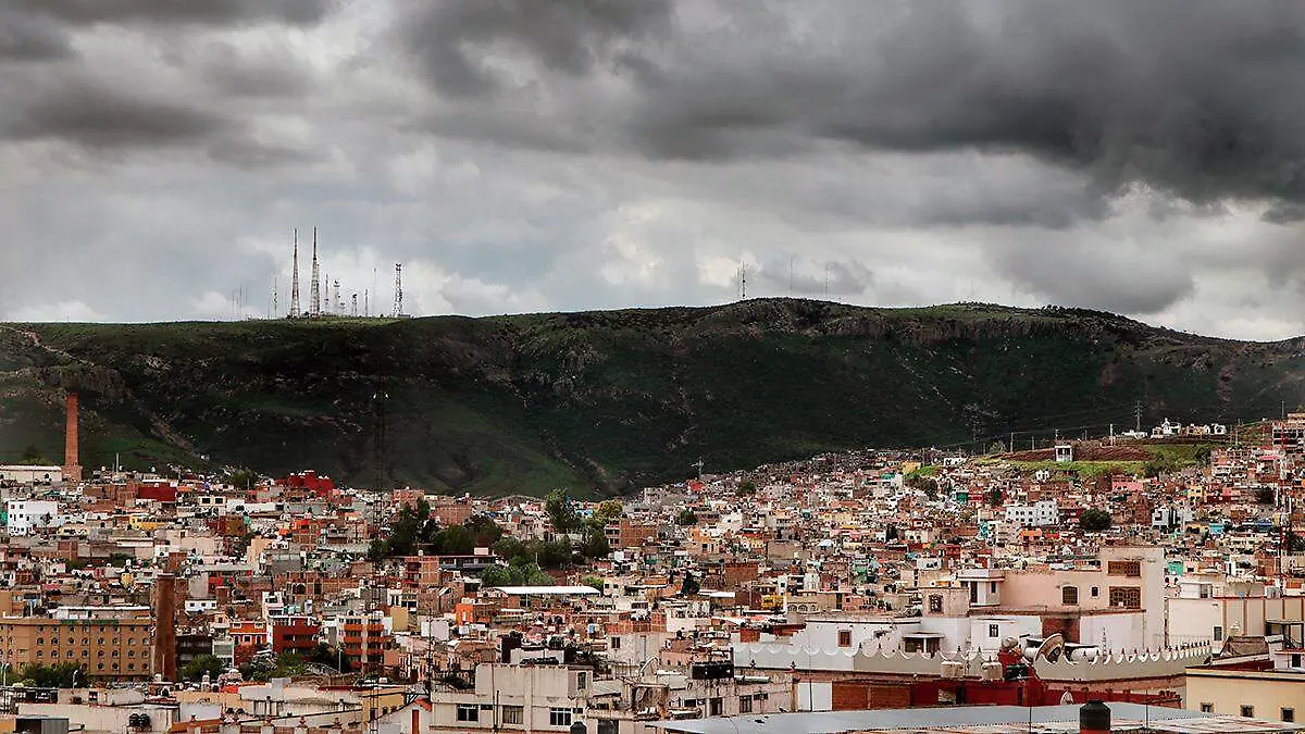 Lluvia en el estado de Zacatecas